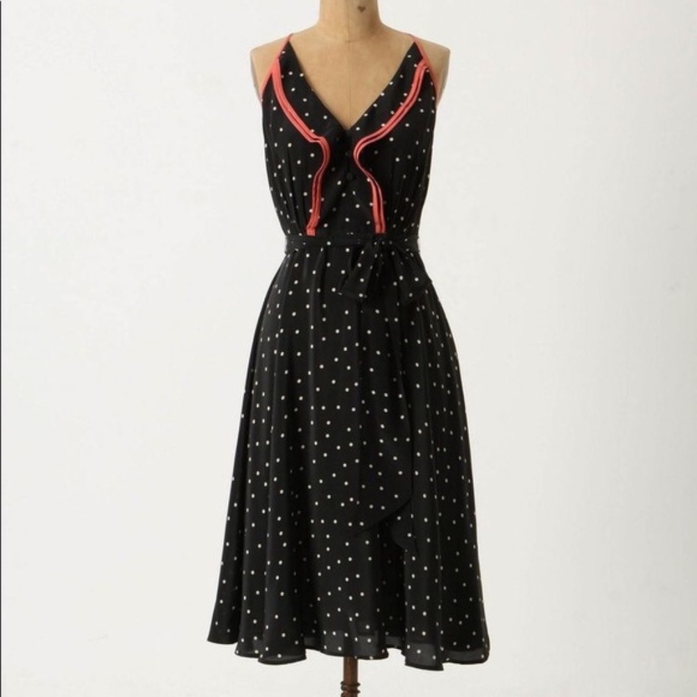 Anthropologie Polka Dot Dress